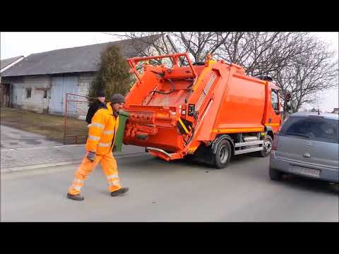 Mała śmieciarka Janco 8m