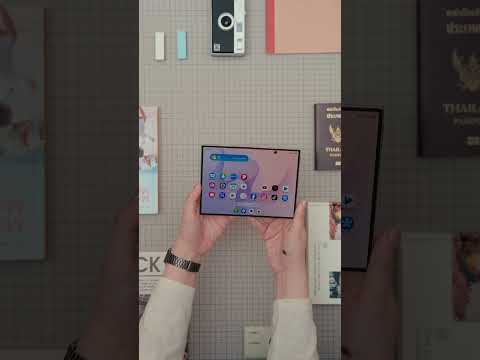 สมาร์ทโฟนอะไรน่ารักชะมัด#GalaxyZFold8 #TeamGalaxy #ไซซ์ใหม่ก่อนใคร #GalaxyUnpacked
