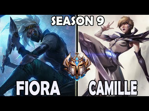 Fiora vs Camille TOP Rank #3 Challenger EUW