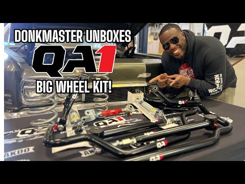 DONKMASTER UNBOXES BIG WHEEL SUSPENSION KIT FROM QA1 @QA1TECH