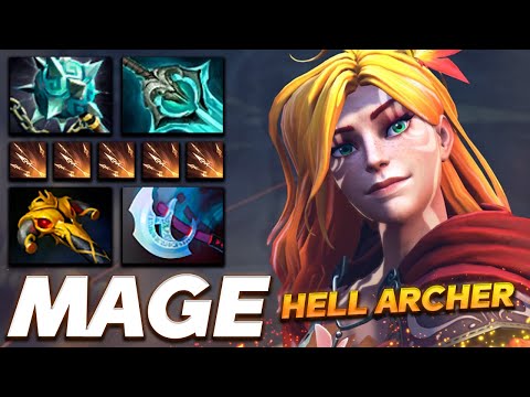 MagE- Windranger Hell Archer - Dota 2 Pro Gameplay [Watch & Learn]