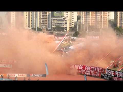 "#ClasicoNacional  Barra  del  Caracas  FC" Barra: Los Demonios Rojos • Club: Caracas