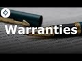 Warranties Contract Law