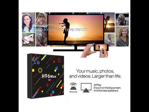 H96 MAX H2 4GB+32GB Smart Android7.1 4K TV box WIFI Quad-Core HD