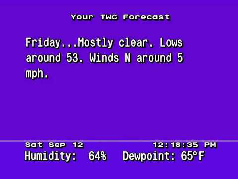 WeatherStar Jr. Emulation (9-12-15)