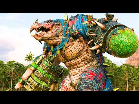 Lizardmen VS Skaven - Warhammer Battles