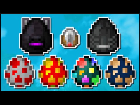 Minecraft Bedrock - How To Get Every Unobtainable Spawn Egg