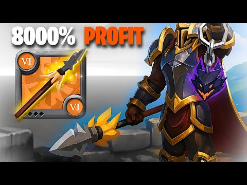 8000% Profit with an 230K BUILD | Heron Spear Solo PVP | Albion Online