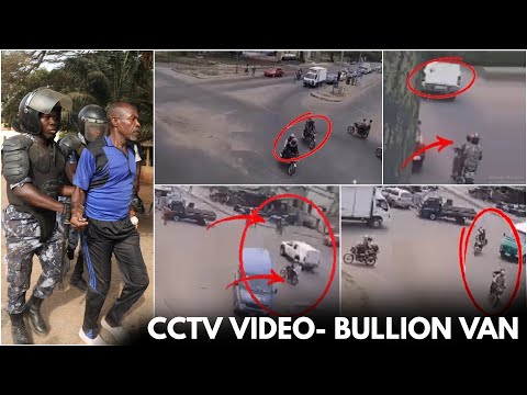 Break, CCTV Video of Korle-Bu Bullion Van R0bbery Released by Ghana Police and BNI..WATCH!