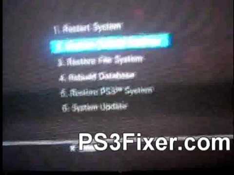 Master Reboot Playstation 3