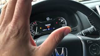 Honda Pilot - How to lock and unlock the doors