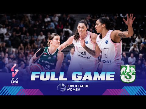 LDLC ASVEL Feminin v Polski Cukier AZS UMCS Lublin | Full Basketball Game | EuroLeague Women 2023-24
