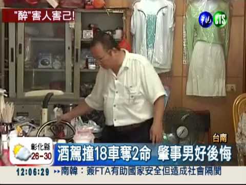 酒駕奪命坐監賠償 男子悔不當初