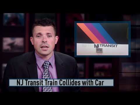 Train Collides With Car River Edge