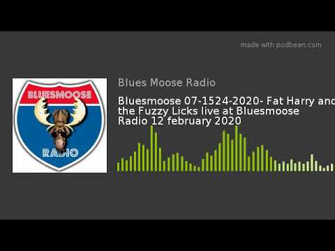 Bluesmoose 07-1524-2020- Fat Harry and the Fuzzy Licks live at Bluesmoose Radio 12 february 2020