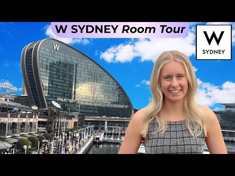 W Sydney Hotel Room Tour | Full Review & Stay in Darling Harbour 🇦🇺✨