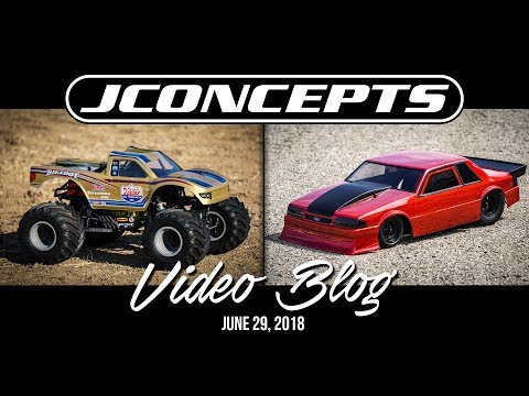 JConcepts VLog - Mustang Fox Body - Bigfoot Open House and More