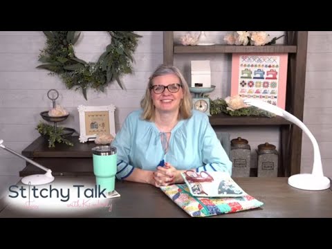 Stitchy Talk #1: Today we're stitching Sew By Row by Lori Holt