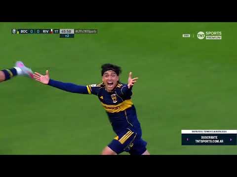 GOL de ZEBALLOS a RIVER | Boca vs River 2025