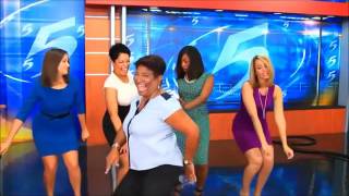 News Anchors dancing to Floridada by Animal Collective