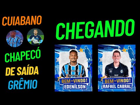 Grêmio acerta  com  Edenilson e o Goleiro Rafael Cabral  e a Saída de Cuiabano e Chapecó