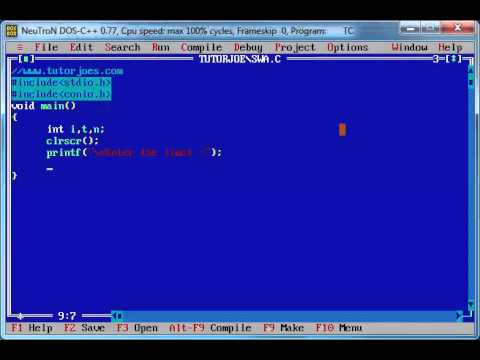 Basic Program In C In Tamil