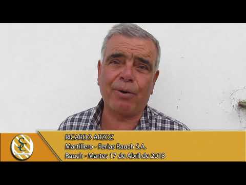 17-04-18 Nota Ricardo Arzoz - Martillero - Ferias Rauch S.A. - Rauch