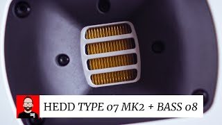 Video thumbnail for STUDIO SOUND at home with HEDD's TYPE 07 MK2 actives + BASS 08 subwoofer by Darko Audio