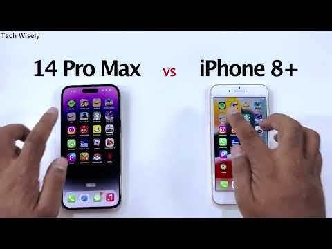 iPhone 14 Pro Max vs iPhone 8 Plus - SPEED TEST