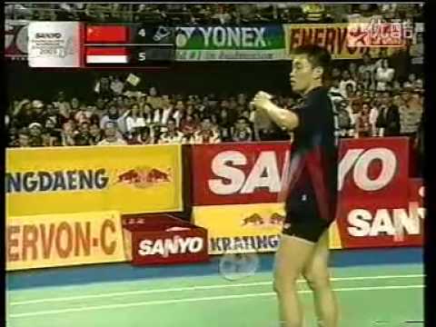 2003 Indonesia Badminton Open MS Final - Chen Hong[CHN] Vs Taufik Hidayat[IND]
