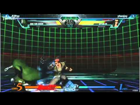 EVO2012 UMVC3　PZPoy vs ytwojay