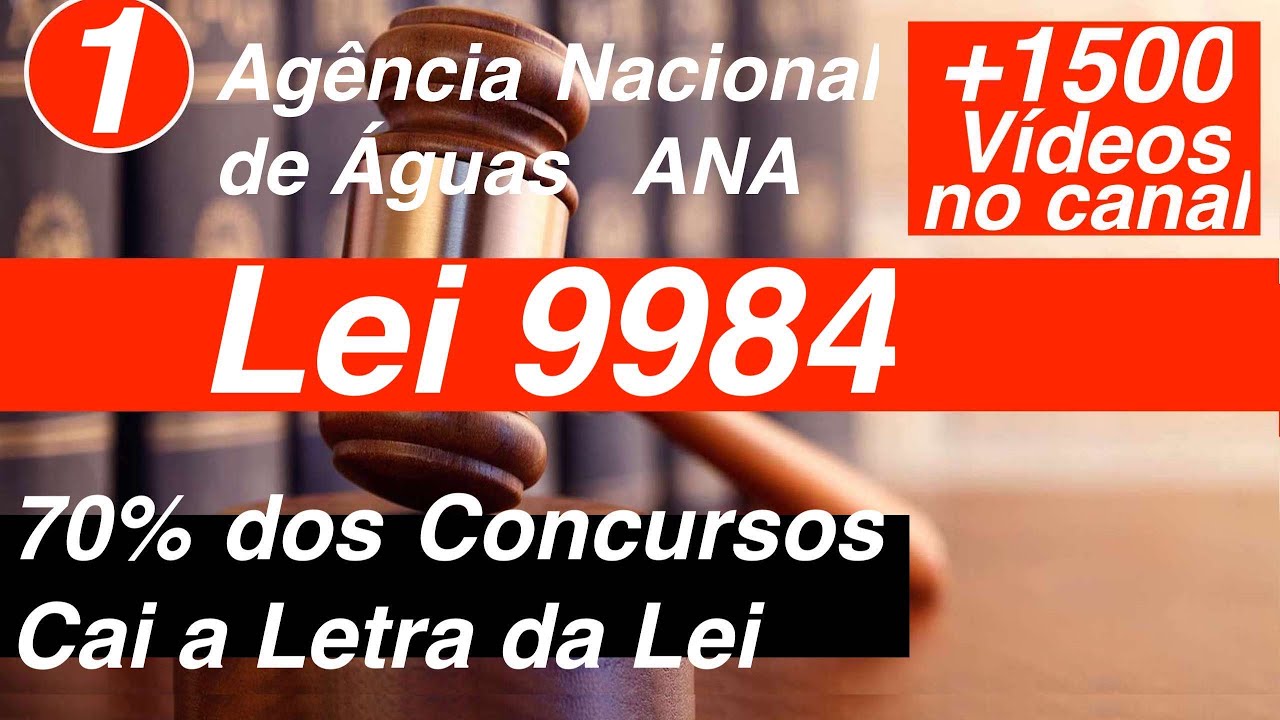 Lei 9984   Art  1 a 4   Agência Nacional de Águas   ANA