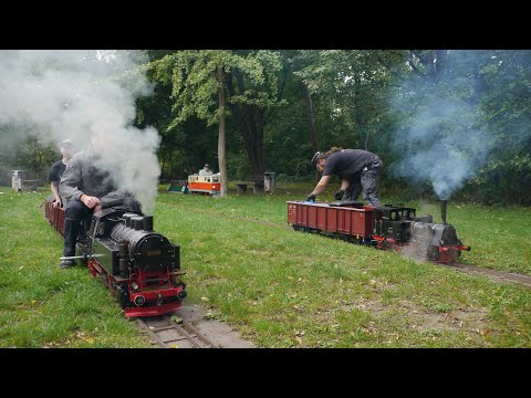 Tief durchatmen bitte! - Fahren mit echter Dampflokkohle