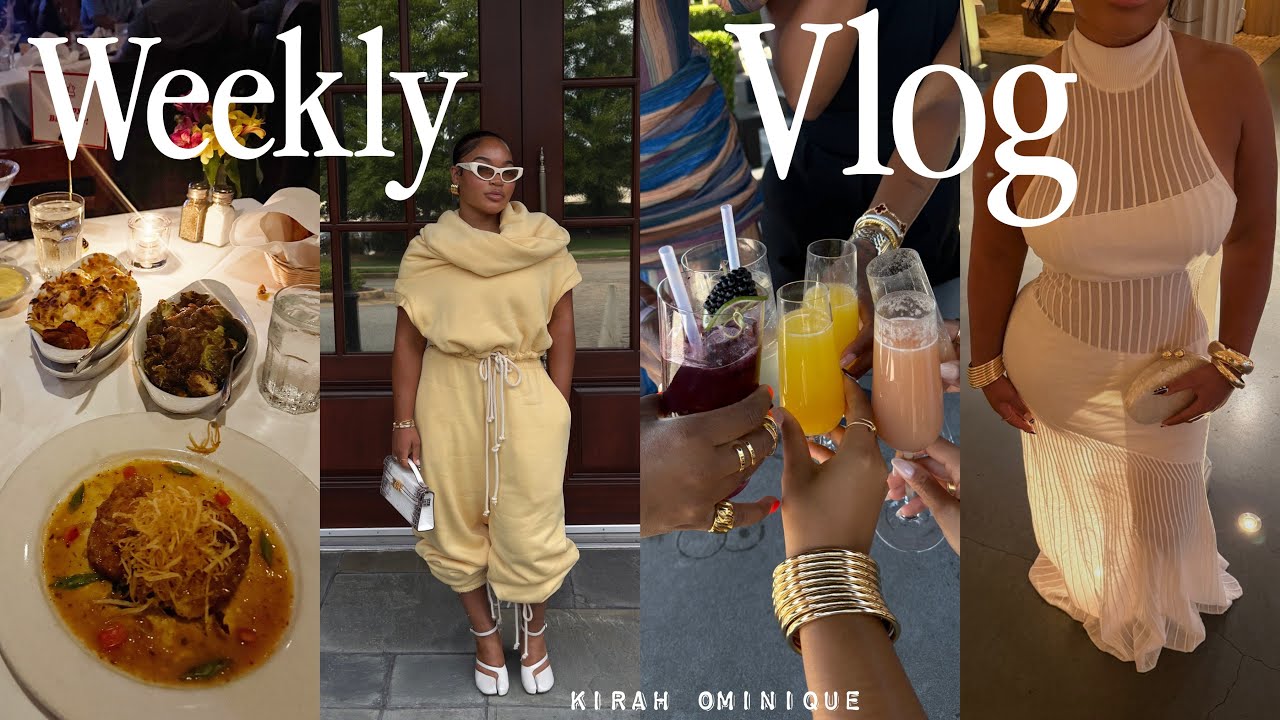 VLOG: going on a first date + smh they got me + NYC + sip n slay panel + shopping + new resturants