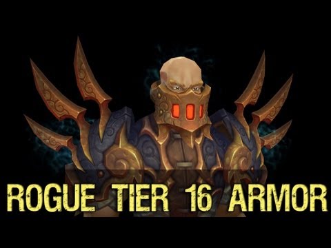 Tier 16 Rogue Armor Set