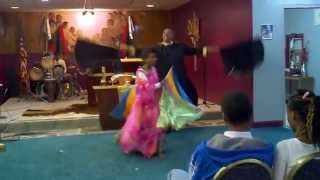 Pastors of WAE praise dance