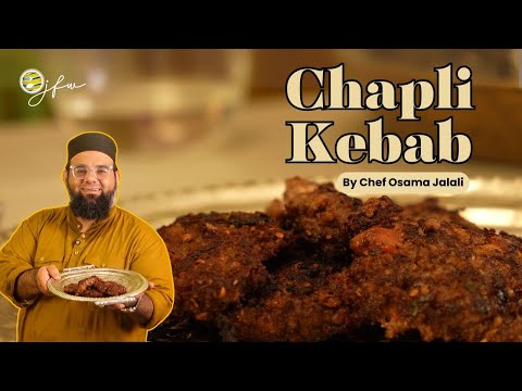 Mutton Chapli Kebab Recipe |  Mutton Kebab Recipe | Chef Osama Jalali