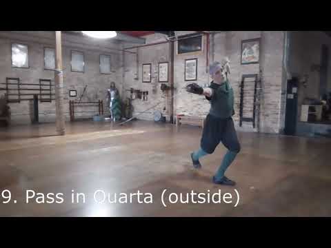 Fabris Dance: A Solo Form for Fundamental Rapier Skills