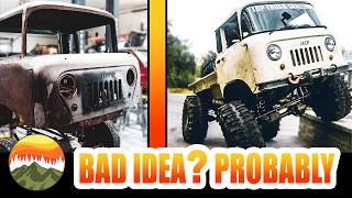 World's Most Off-Road Capable Willys Jeep FC 170 Build - Bad Idea? Ep 1
