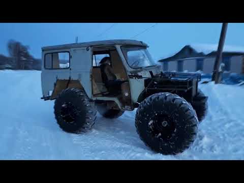 Новый вездеход 4х4. Первые испытания.