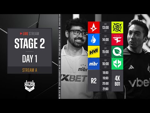 English Stream A | StarLadder Budapest Major 2025 - Stage 2 - Day 1