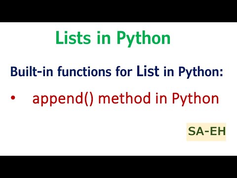 Append In Python List Append In Python With Examples Cbse Built In Functions In Python