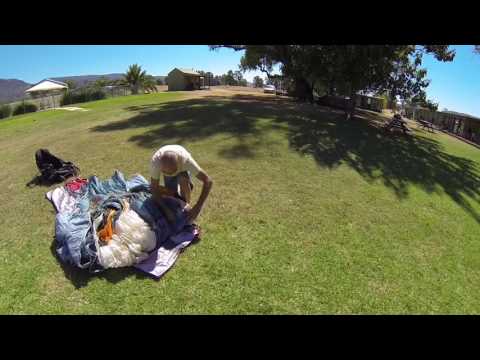 Paragliding Packing: How to pack / fold your modern glider with plastic rods