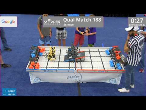 2017 VEXIQ Midd Sci Q188 (3333A 11575C) Score 69