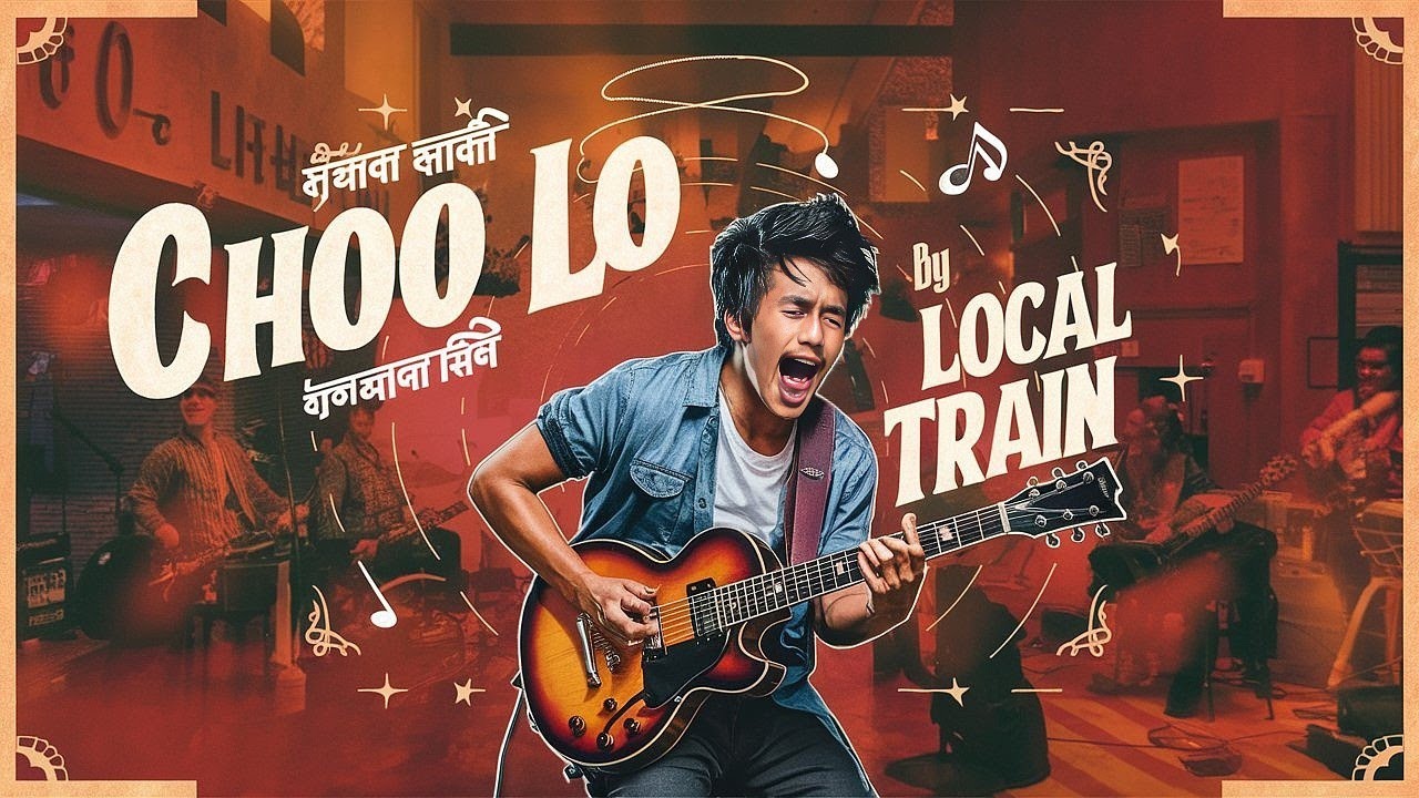 The Local Train - Choo loo Guitar Live Covering & techniques ❤️ Subu Bro Guitar
