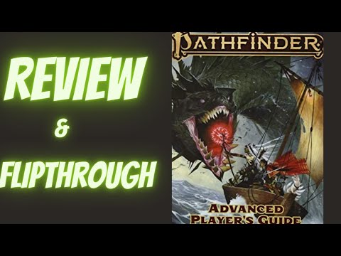Pathfinder 2E Advanced Player Guide Flipthrough and Review