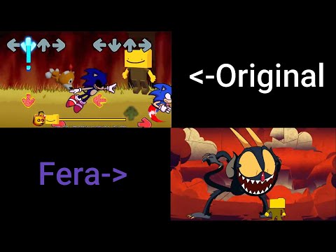 FNF Confronting Yourself But Every Turn A Different Cover Is Used 🎶 (Fera Animations vs Original)