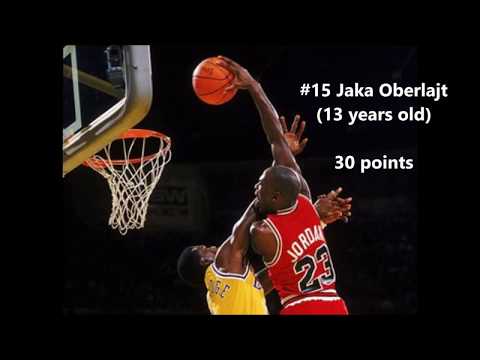 Basketball Highlights - Jaka Oberlajt (U15) Adriatic League