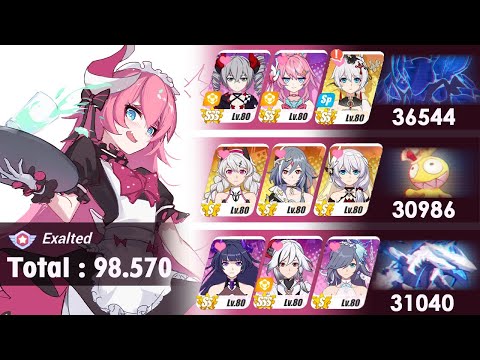 Honkai Impact - Memorial Arena (Exal) W23 - Couatl [36544]* Homu [30986]* Benares [31040]