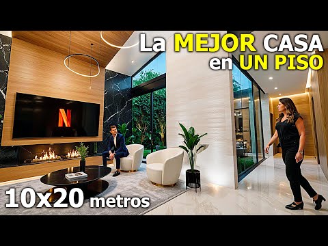 Video del proyecto Single-Story 3-Bedroom House Plans 10x20m